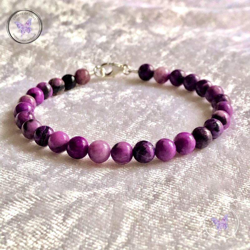 Classical Sugilite Healing Bracelet